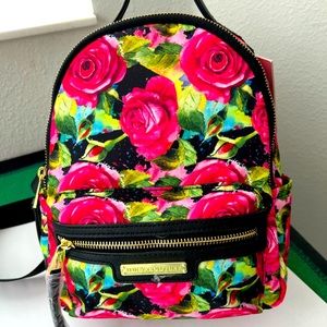 JUICY floral NWT adjustable BackPack